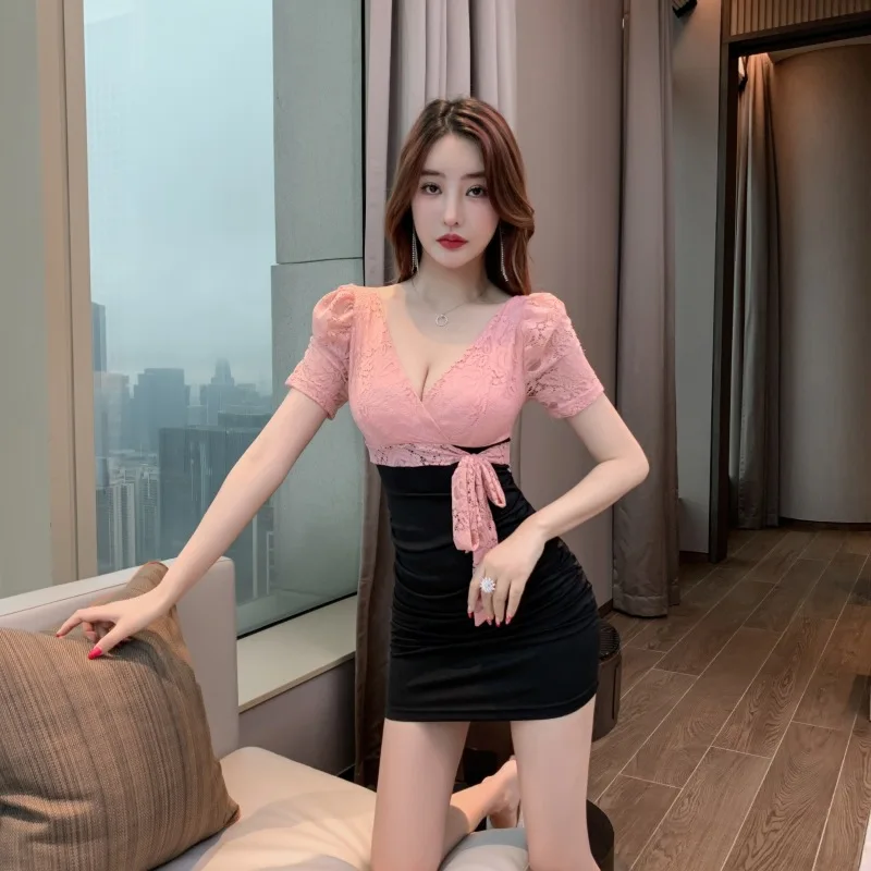 Bodycon Dresses Homecoming Long Woman Criss Cross Strappy Back Detail Open Low Cut Front Clubwear Night Out Dancing Party Hot GF