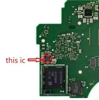 

Display Light Power LCD Control IC Chip for Nintendo Switch OLED on Motherboard Fix Part