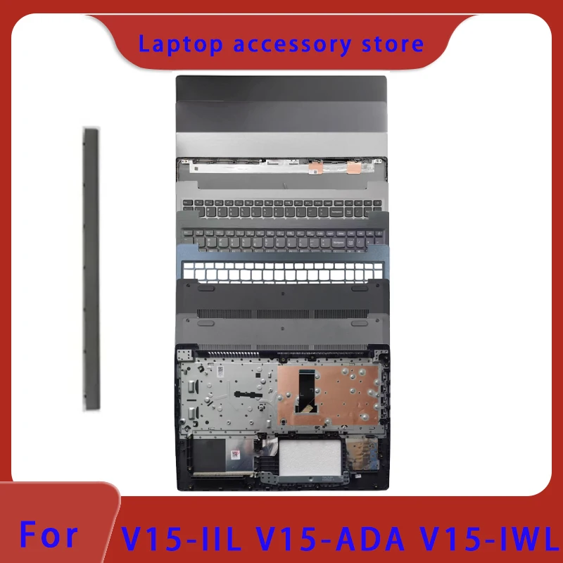 

Подходит для ноутбука V15-IIL V15-ADA V15-IWL, ЖК-экран, верхняя крышка, рамка экрана, подставка для рук, нижняя часть корпуса, крышка петли ABCD