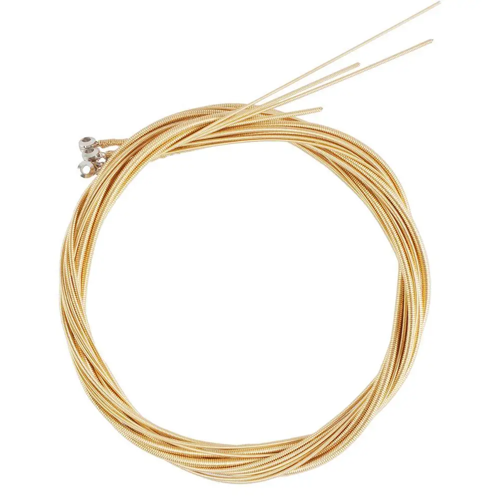 

4-string Wood Bass Strings Brass+carbon Steel Core Electric Guitar Strings Musical Instruments Accessories AB45100