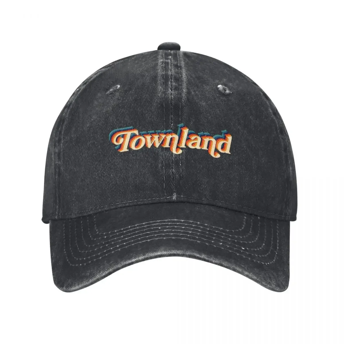 

TOWNLAND Baseball Cap black Streetwear Luxury Woman Men's