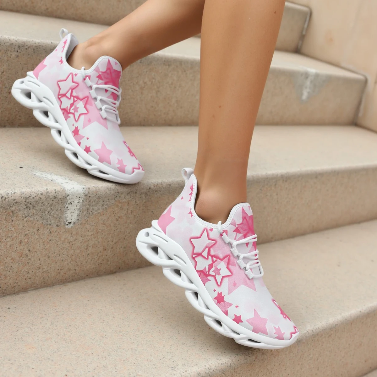 Shoes for Women Men Running Shoes Men's Sneakers Lace Up Sports Shoes Outdoor Athletic Training Jogging Footwear Male Sneakers