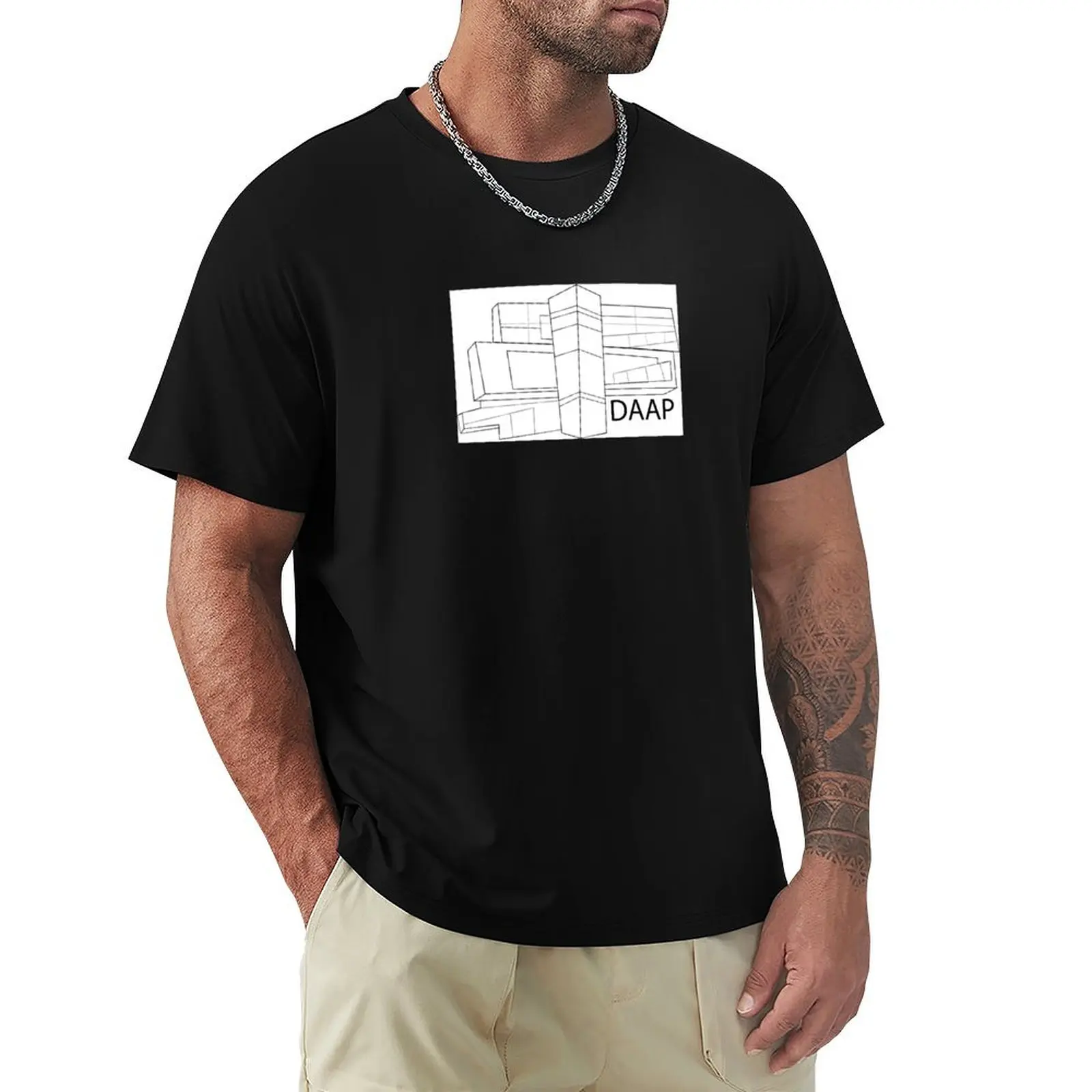

daap abstract lines T-Shirt luxury t-shirt custom shirt Men's clothing