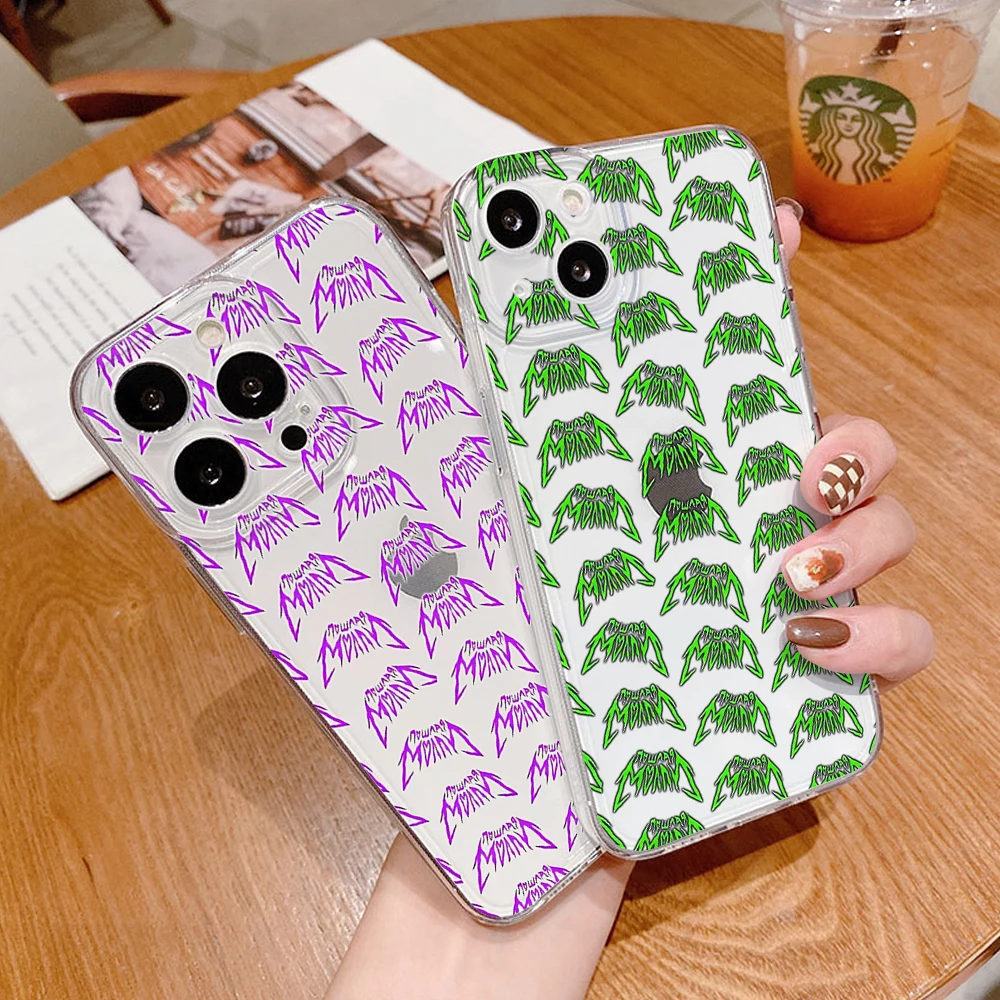 For Iphone 14 INS Poshlaya Molly Poshlaja Molli Phone Case FOR IPhone 14 13 12 11 Pro MAX XR XS MINI Transparent Covers