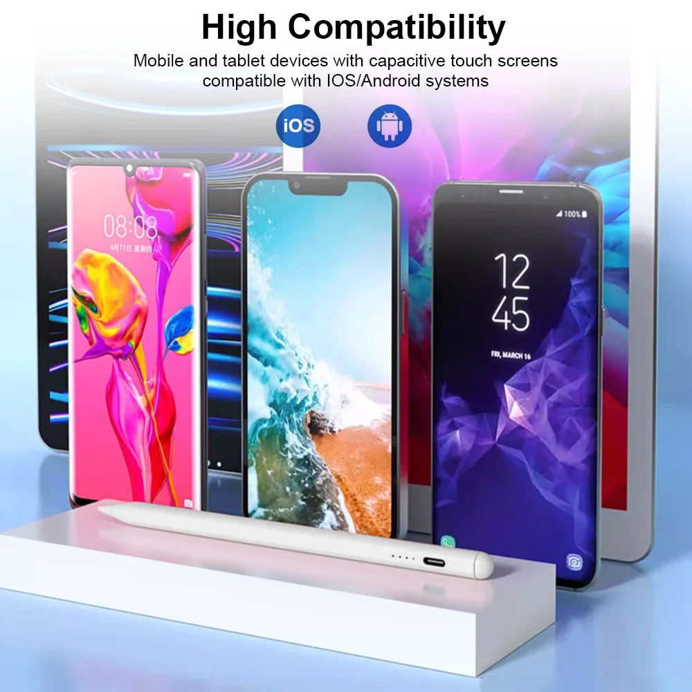 Penna stilo universale per iPhone HUAWEI XIAOMI Penna per telefono cellulare Android Tablet Touch Pen Schermo capacitivo per iPad Matita