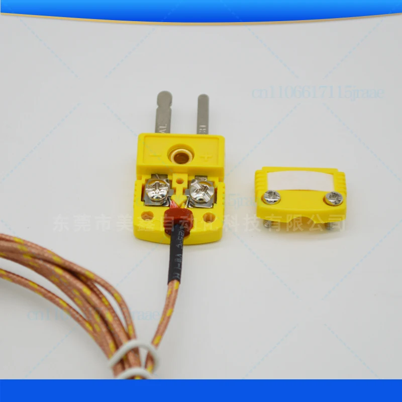 GG-K-36 smpw plug thermocouple temperature measuring wire GG-J-36 glass fiber temperature sensing GG-T-36 plug