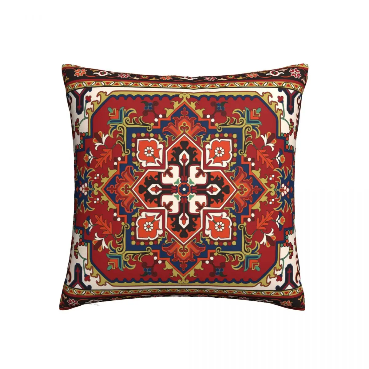 

Vintage Persian Flowers Pillowcase Printing Cushion Cover Decoration Ancient Antique Throw Pillow Case Cover Living Room