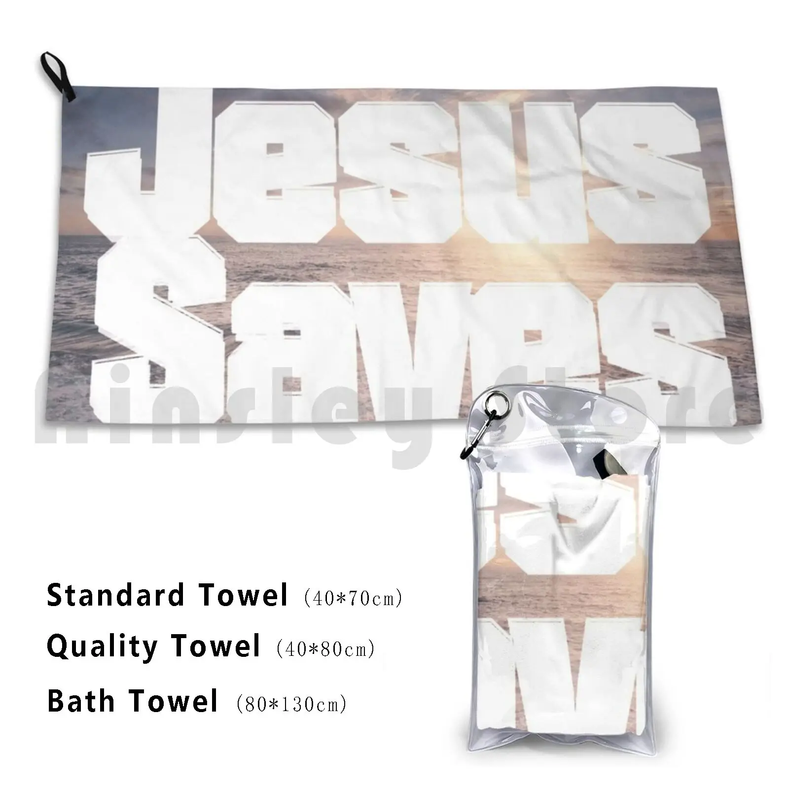 Jesus Saves Bath Towel Beach Cushion Jesus Saves Savior Grace Gospel Disciple A…