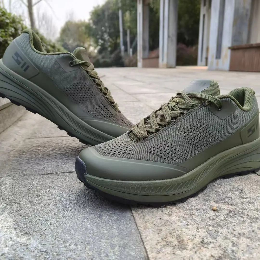 Mens Breathable Sneakers Mens Outdoor Casual Shoes Luxury Brand Mens Flat Shoes Anti-slip Mens Comfortable Walking Shoes