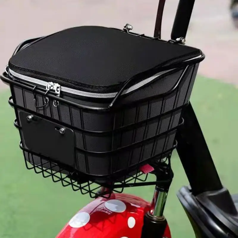 

Bike Basket Front Waterproof Basket Inner Bag Rainproof Rustproof Sturdy Rear Seat Bag For Bicycle Bike Seat Bag Bike Trunk Bag