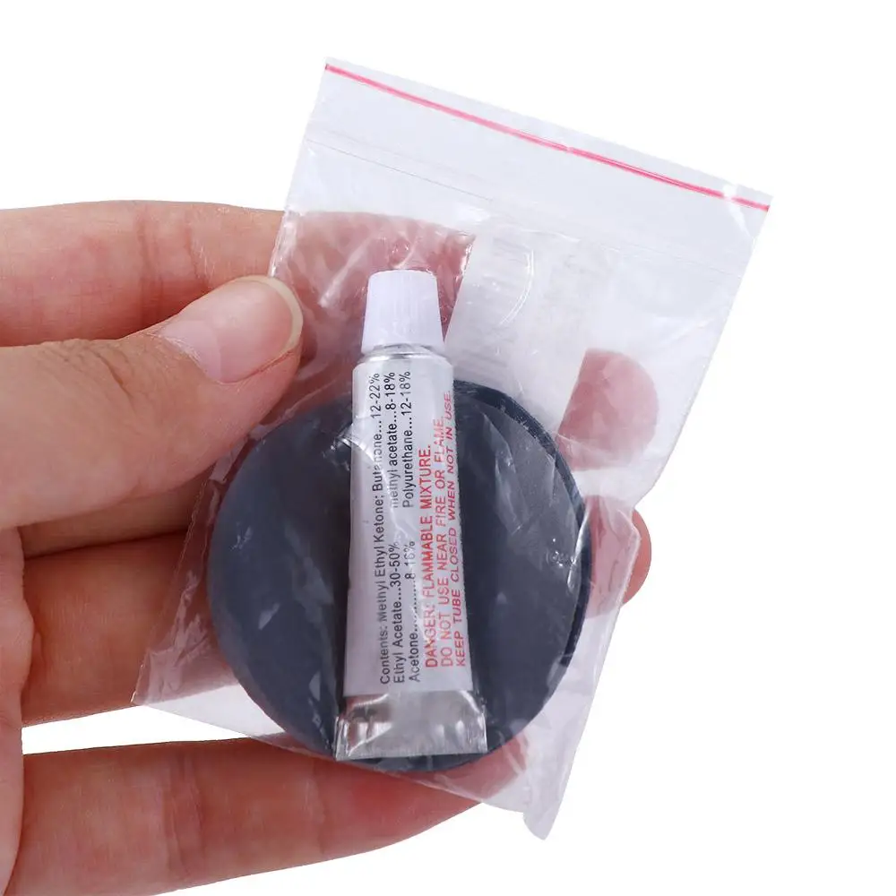 1Set PVC Automotive Vehicle Tire Glue Swimming Pool Kayak Patches Glue Sofa Repair Raft Boat Repair Kit Professional Tool