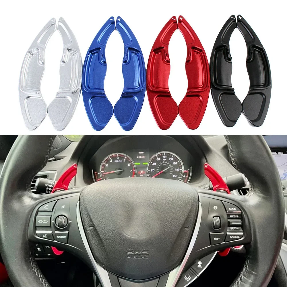 

Shifter Paddle For Honda Accord Euro 8th Gen Odyssey Acura MDX ILX RDX TLX TSX Aluminum Car Steering Wheel Paddle Shift