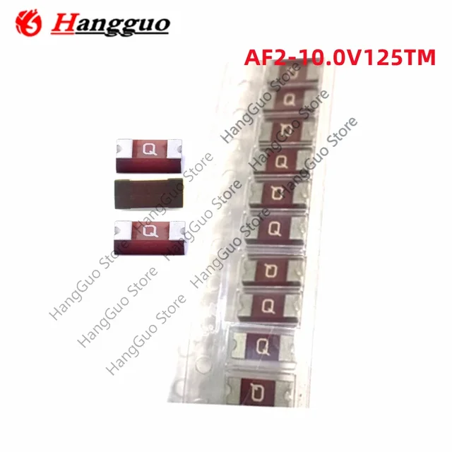 10 sztuk/partia oryginalny AF2-10.0V125TM 2410 10A 125VDC znak Q bezpiecznik do notebooka Macbook