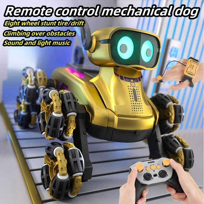 

cool stuff - 26cm rc robot dog,gesture sensing 8-wheel stunt rc drift car,remote control car toy,hot wheels,kids toys,funny gift