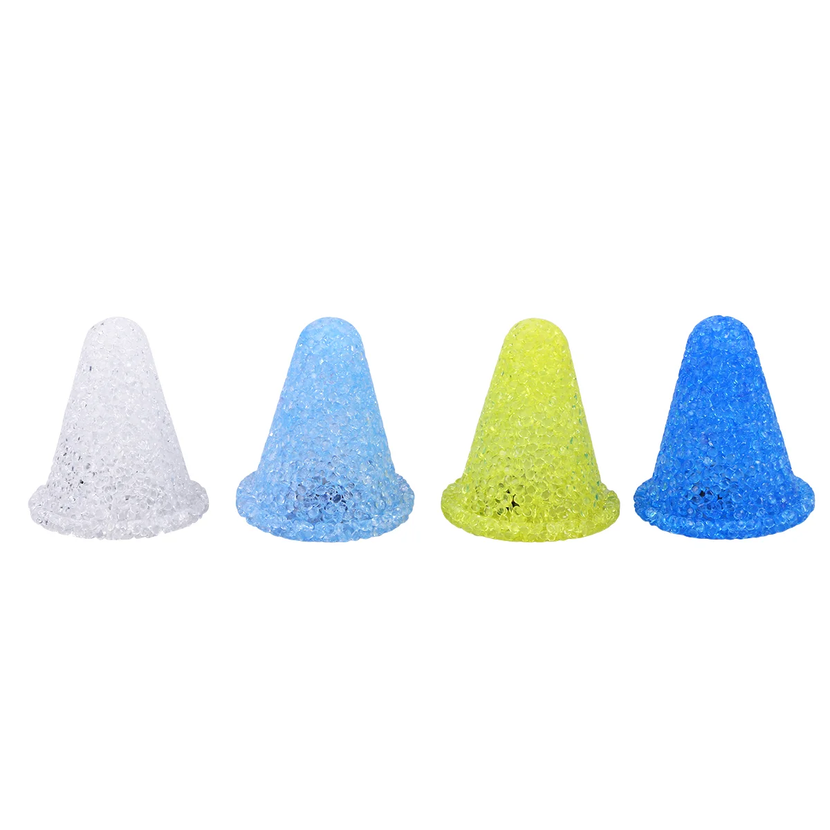 

7 PCS Traffic Cone Football Training Equipment Cones Roller Skating Pile Glow Soccer