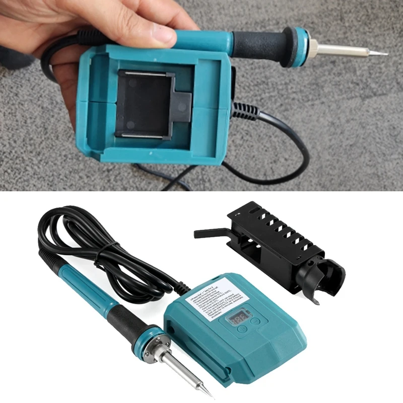 1 Set 20V Cordles Soldering Iron Rechargeable 936 Internal Heat Fast Charge For Makita Battery