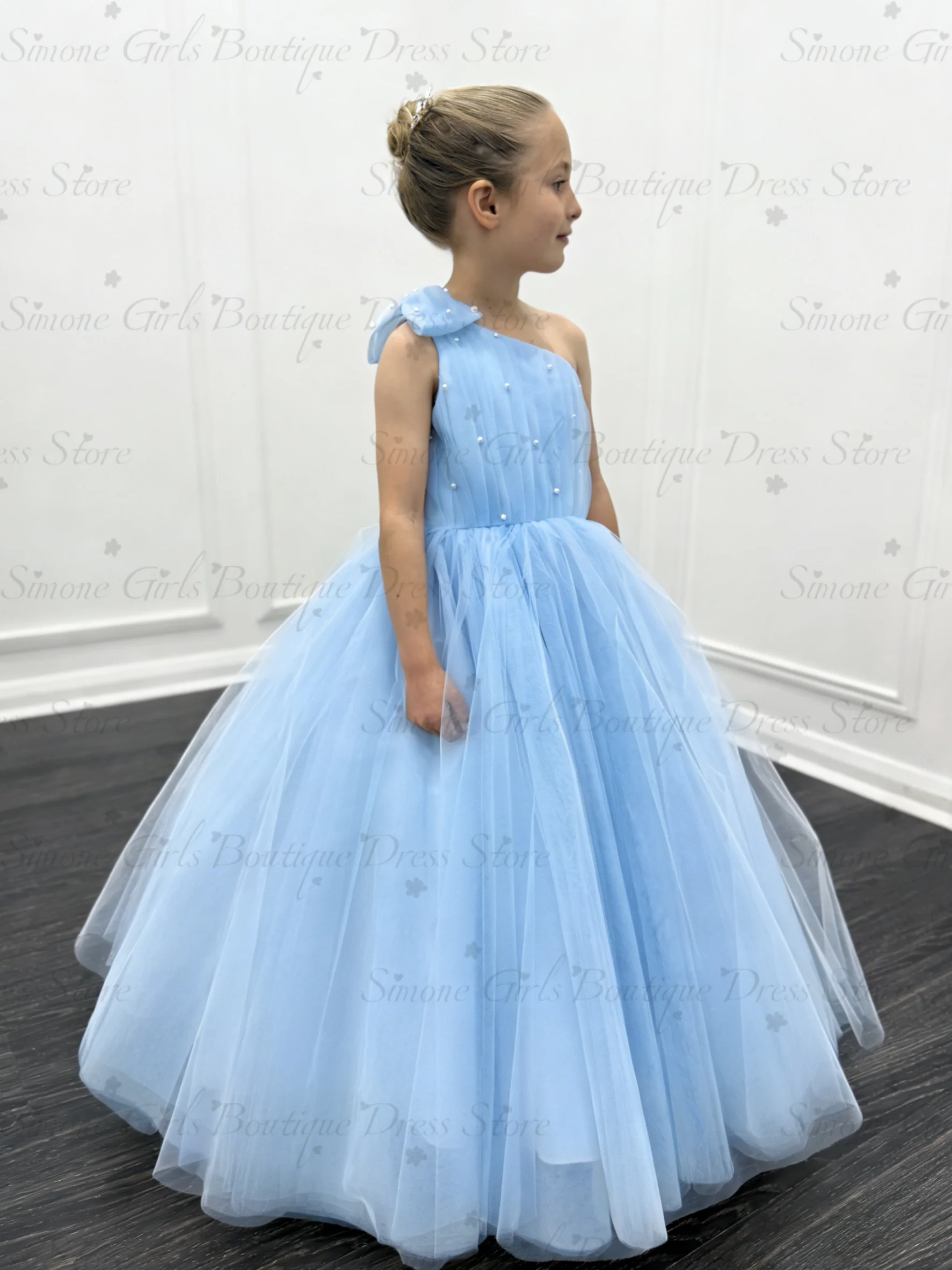 blue-flower-girl-dress-birthday-party-dresses-customized-one-shoulder-sleeveless-handmade-flowers-first-communion-gown