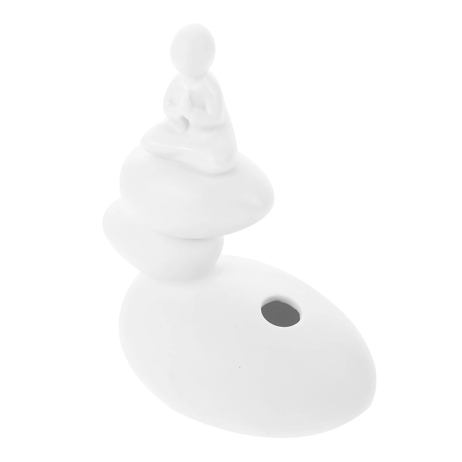 

1Pcs Ceramic Monk Hydroponic Plant Vase Mini Flower Container Tabletop Ornament for Home Office Decorative Hydroponic Flower