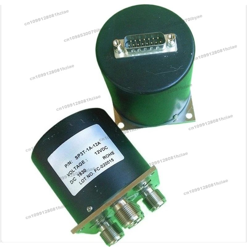 

SP3T-1A-12A DC-12 ГГц 12 В 200 Вт SP3T N-типа RF микроволновый коаксиальный переключатель
