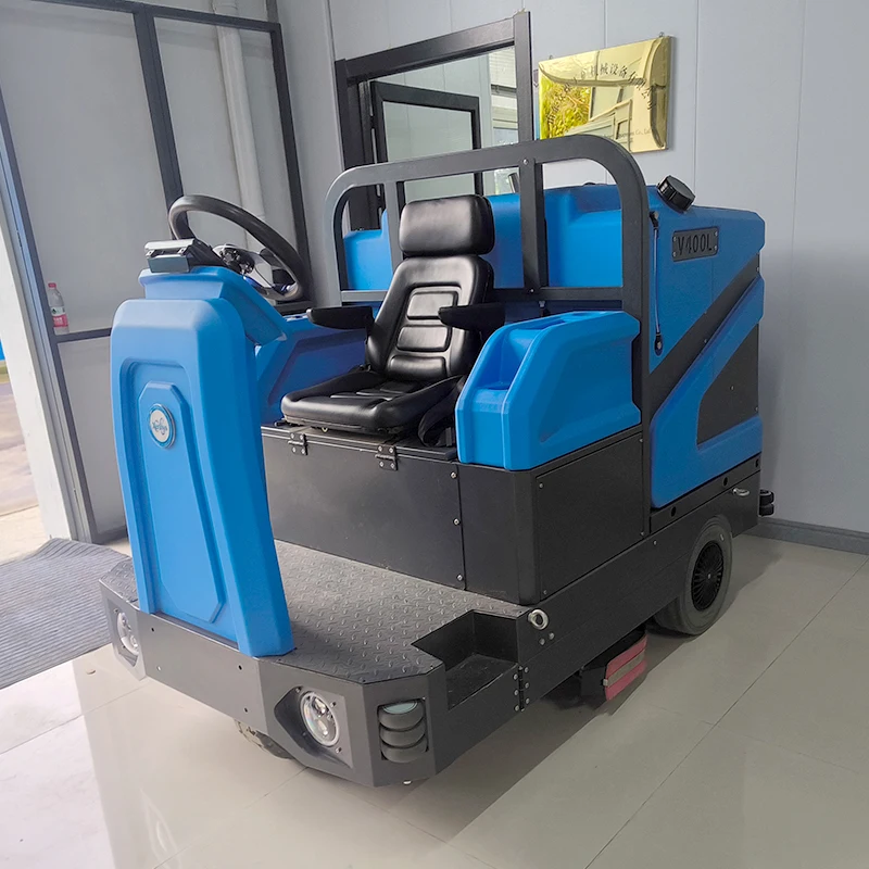 China Commercial Floor Scrubber Ride-On Cleaning Cart For Mall Factory Workshop Hospital-For Cleaning Carts Scrubber Machine