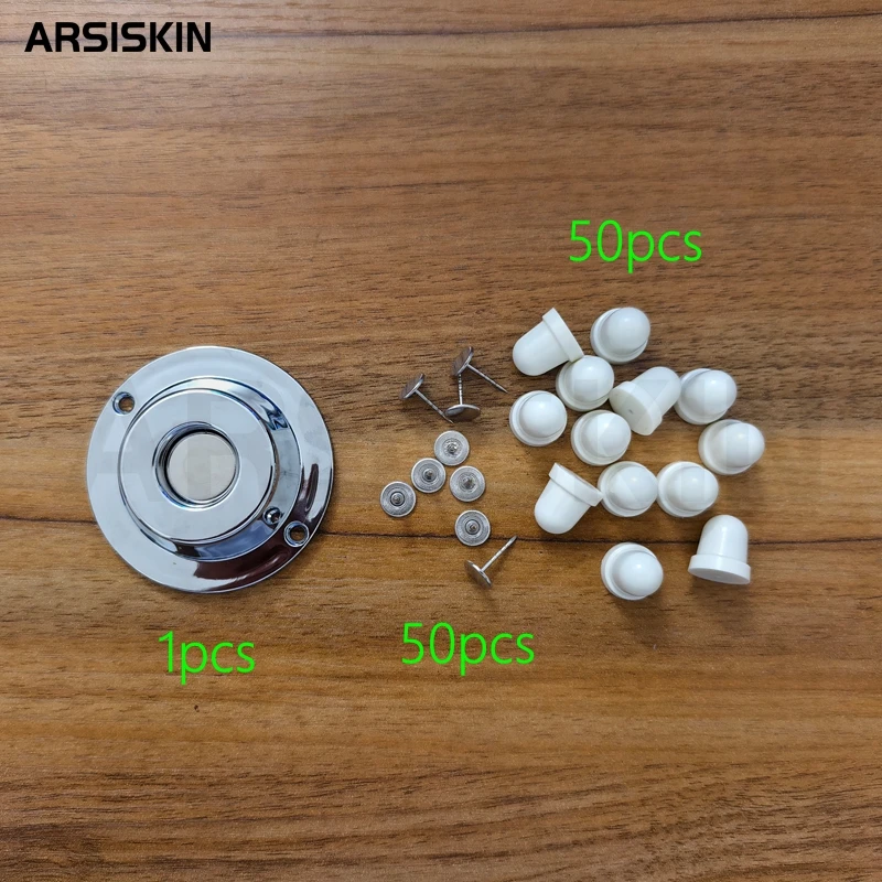 

50pcs Fixed lock buckle, fixed lock head, clothing anti-photo bag lock With Unlock Opener