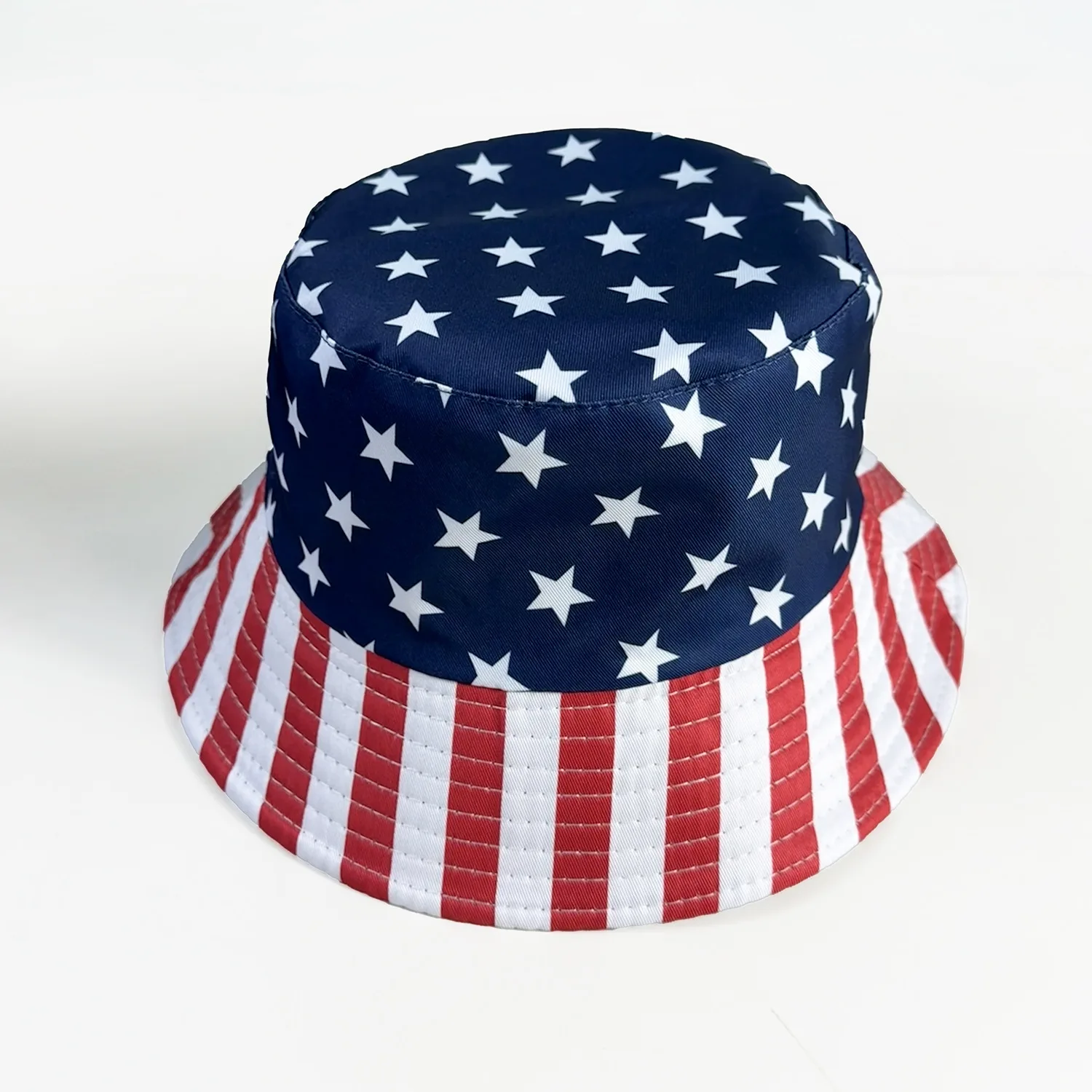 2026 Football Cup USA Hat American Flag Stars and Stripes Bucket Hats Kids Outdoor Outing Shading Soccer Basin Caps view 3
