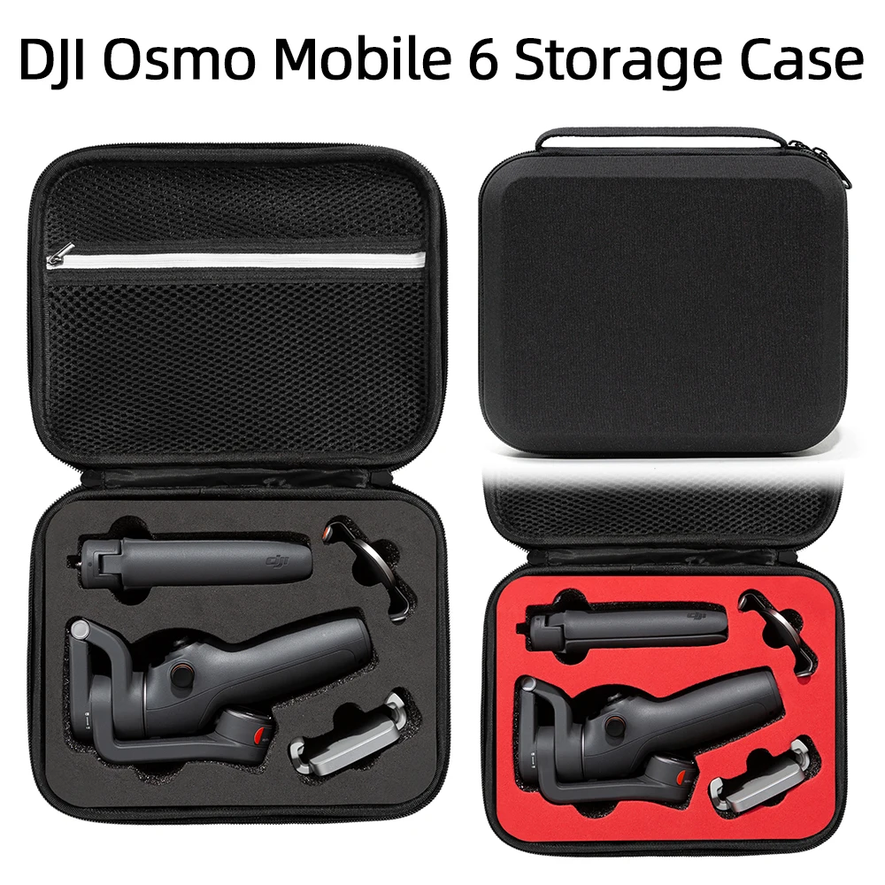 

Storage Box For DJI OM 6 Bag Carrying Case Handheld PTZ OM6 Portable Box for DJI Osmo Mobile 6 Handbag Protection Box Accessory