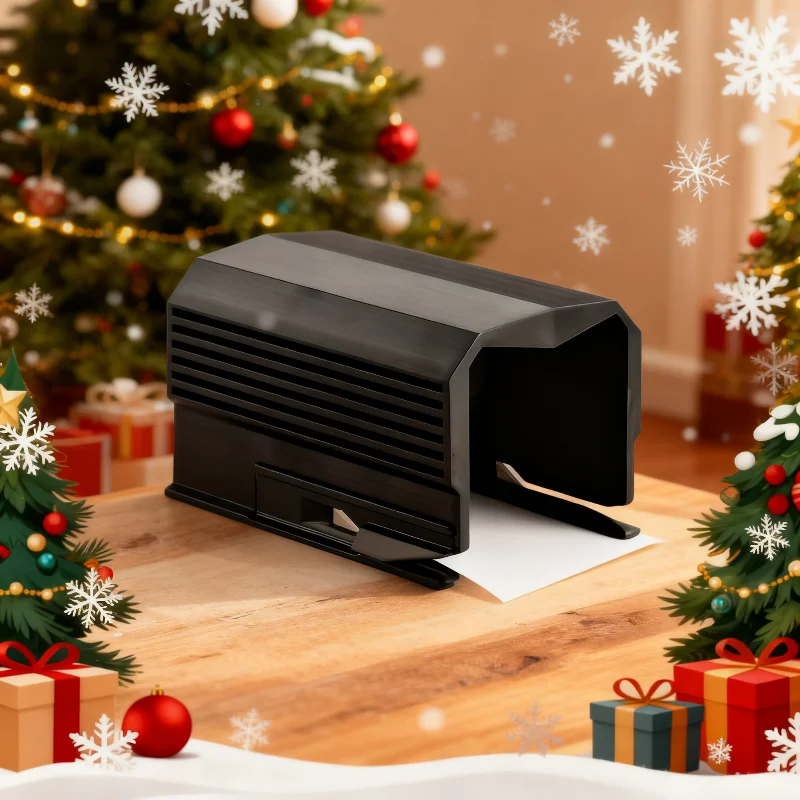 قاطعة ورق تغليف هدايا عيد الميلاد، أداة قطع يدوية عالية الدقة، خالية من البطارية #4