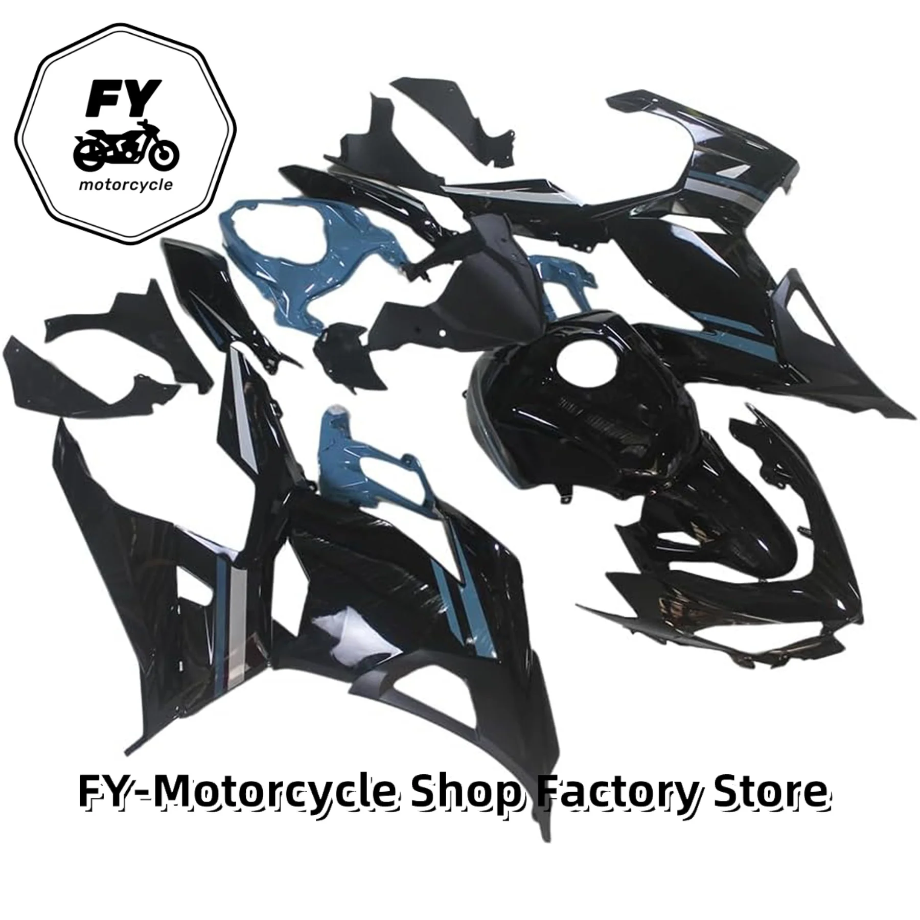 Fit for Kawasaki Ninja 400 2018-2023 All body kit carbon fiber paint ABS front fenders, left and right side panel fairing