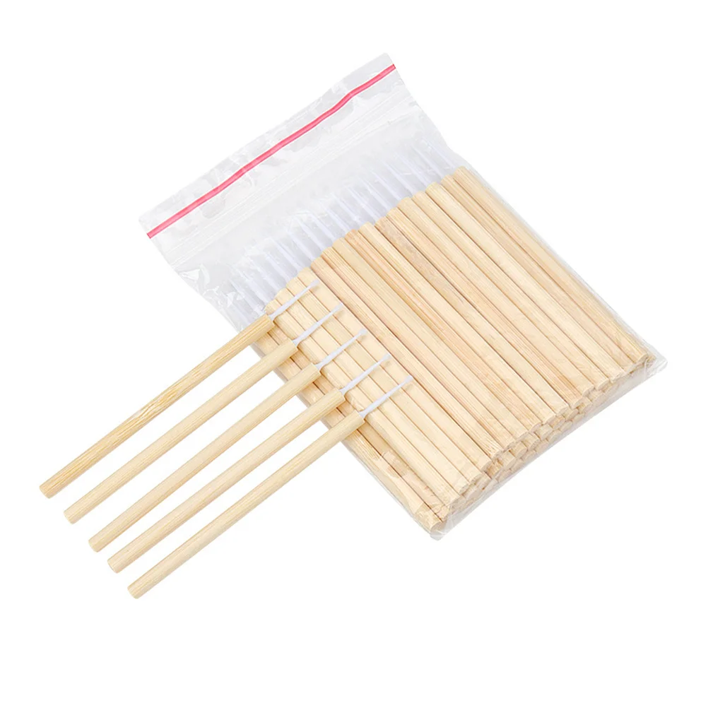 

50 Pcs Bamboo Eyebrow Makeup Cotton Swabs Lash Grafting Cleaning Rods Gentle Touch Home Beauty Shop Safe Practical