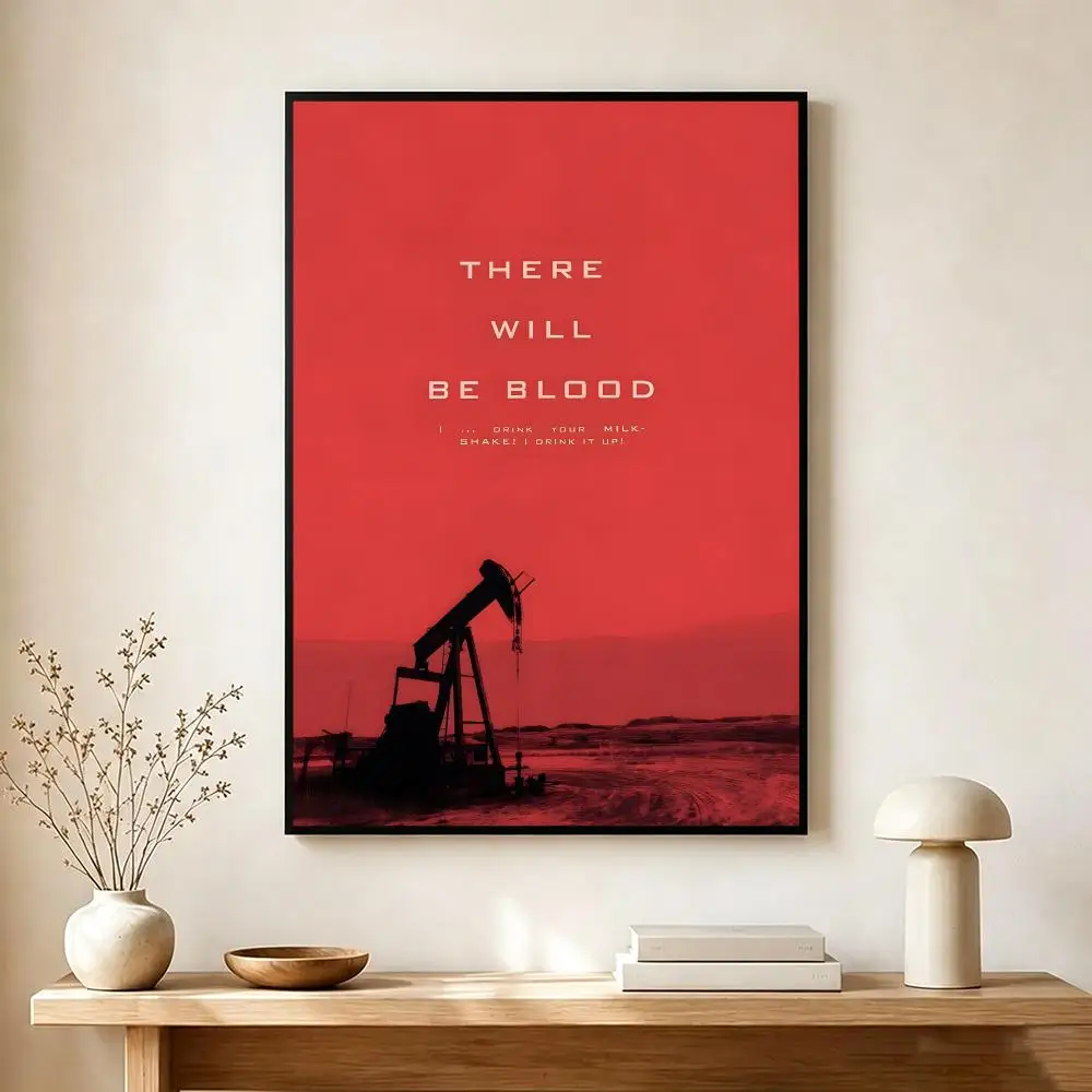 Movie Drama There Will Be Blood Poster Wall Art Print Decorative Mural Home Decor Gift Unframed
