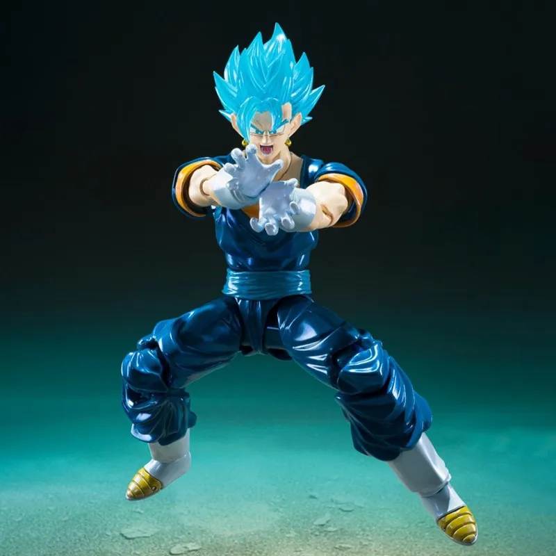 Bandai ดราก้อนบอลซูเปอร์ไซย่าตุ๊กตาขยับแขนขาได้ลซูเปอร์ยานเปอร์โมเดลขยับได้หุ่นของเล่นของขวัญ