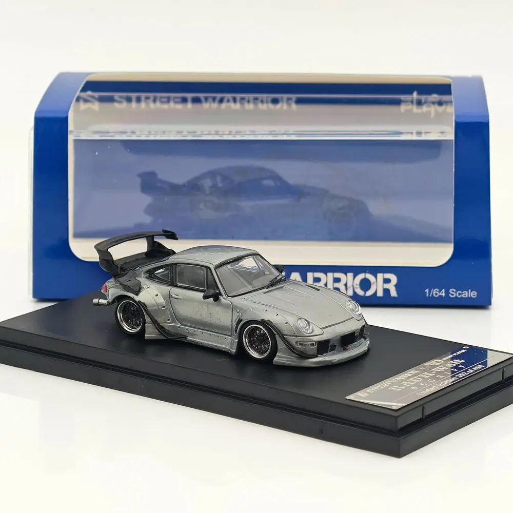 

STREET WARRIOR & SW 1/64 Scale RWB 993 RAUH-Welt Wide Body Modification Varnish version Diecast Model Car Limited Collection