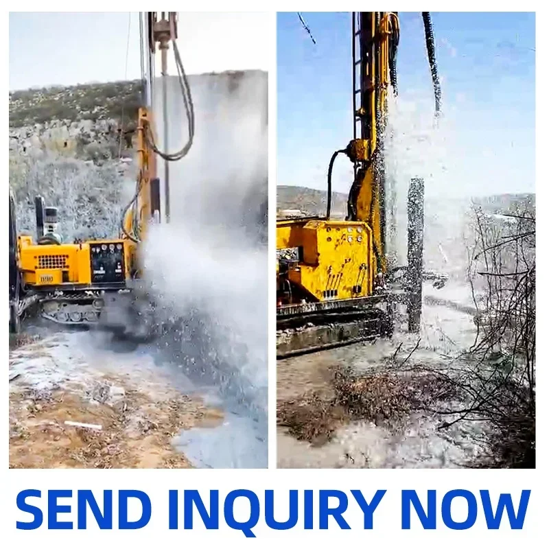 Hydraulic 200 300 Meters Groundwater Drill Puit Water Well Drilling Rig Machine for  Trade