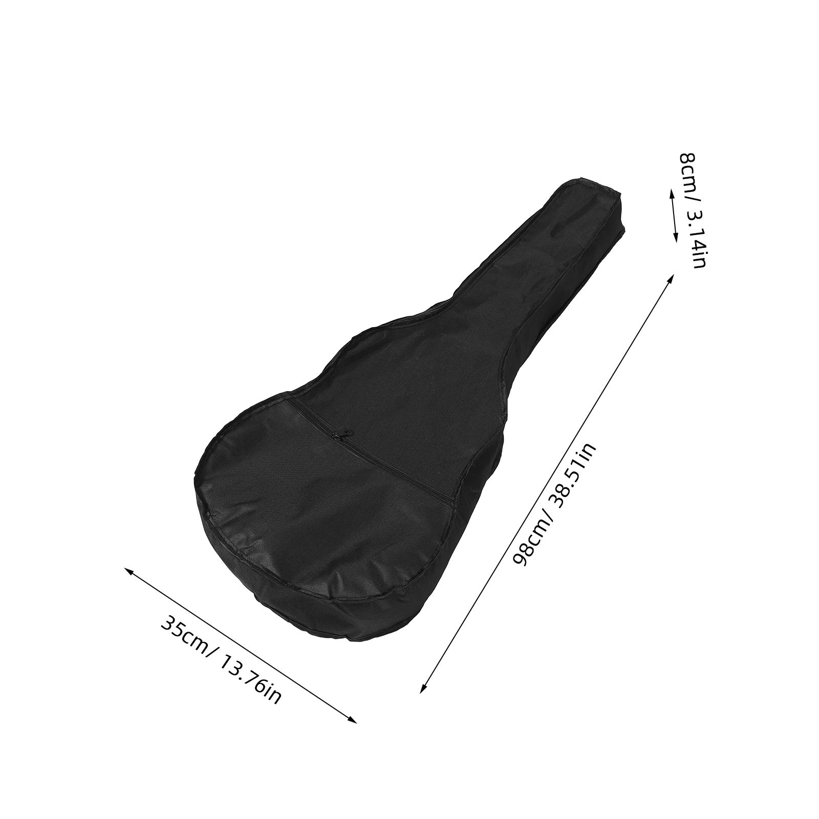 2 قطعة أكياس الغيتار أكسفورد القماش مقاوم للماء خفيفة الوزن الصوتية الشعبية القيثارة حقيبة للتخزين السفر حمل حقيبة واقية