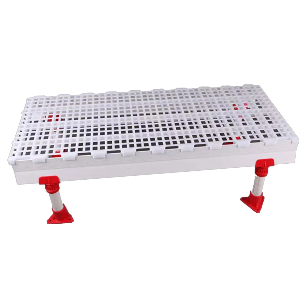 RS-41 precio barato piso de listones casa de pollo granja de listones de plástico suelo de listones de plástico de aves de corral elevado