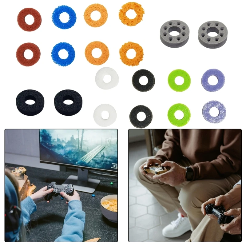 Sponge Motion Control Rings Suitable 4 Game Console Gamepads Joystick Stability Grip Improved Gamepad Control