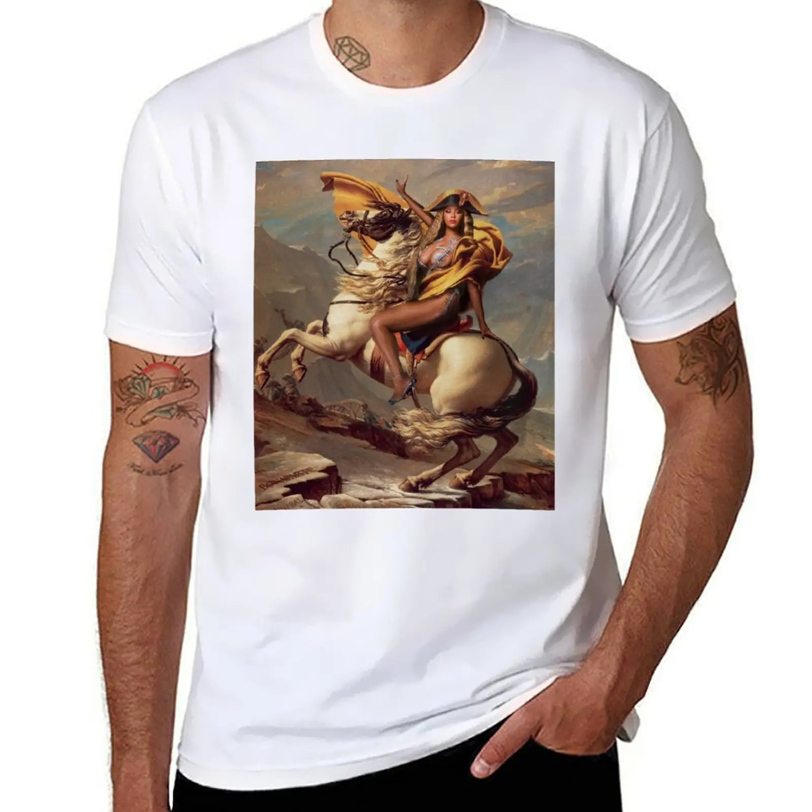 

Bey My House RENAISSANCE T-Shirt t shirt for man cotton tshirt 100% T-Shirt