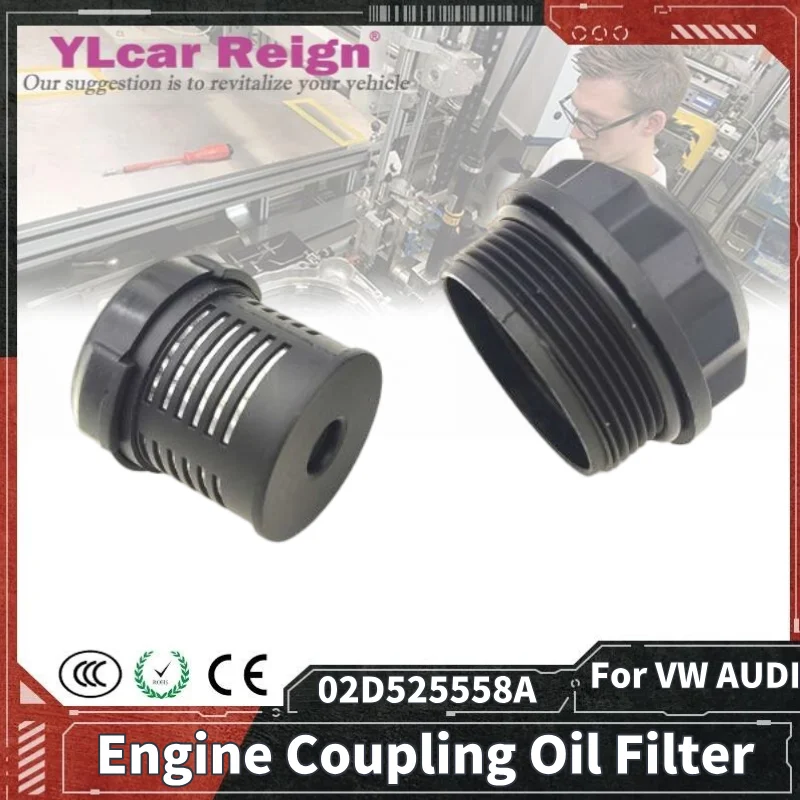 

For VW AUDI TT Quattro Haldex Golf Engine Coupling Oil Filter 02D 525 558 A Wheel Drive Fluid Filter Car Part 02D525558A