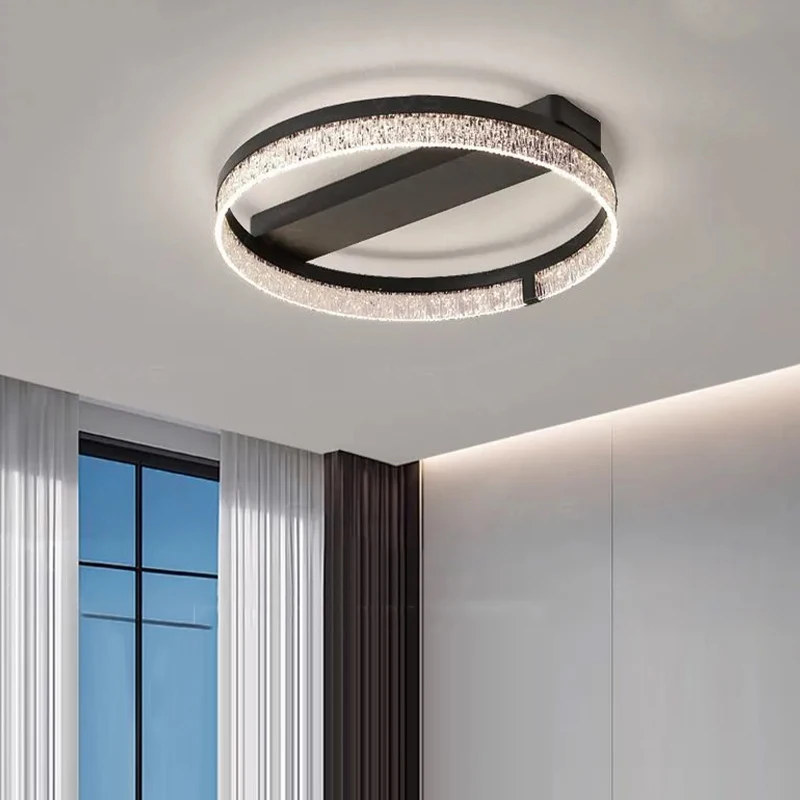 Luz de teto para casa, decoração de quarto, luz LED inteligente, luz de teto para sala de estar, luminária interna, luz acrílica