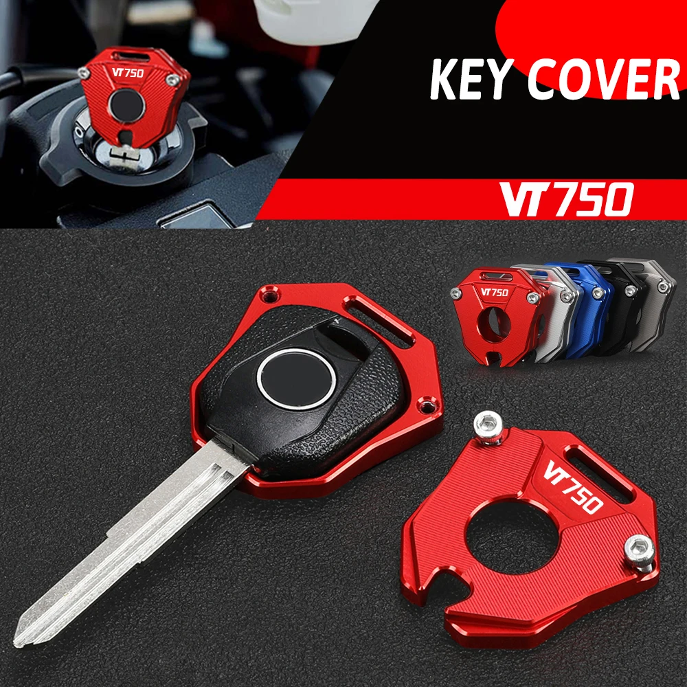 

For HONDA VT750 VT 750 Key Cover Cap Keychain Keyring Case Shell Protector Key housing 1993-2023 2022 2021 2020 2019 2018 2017