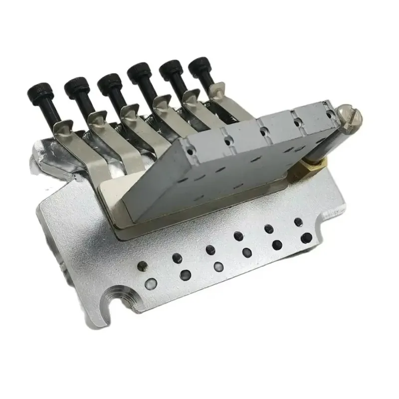 

Музыкальный магазин Yue Yun-Wilkinson, 6-струнная электрогитара, система тремоло с двойной блокировкой, мост, хром, серебро, WODL1-горячая распродажа