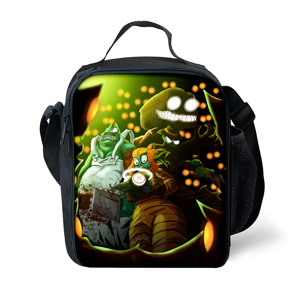 

Роскошный ланч-бокс через плечо The Gaslight District, термоизоляционная сумка для еды, изолированные сумки для пикника с 3D принтом, мешки со льдом