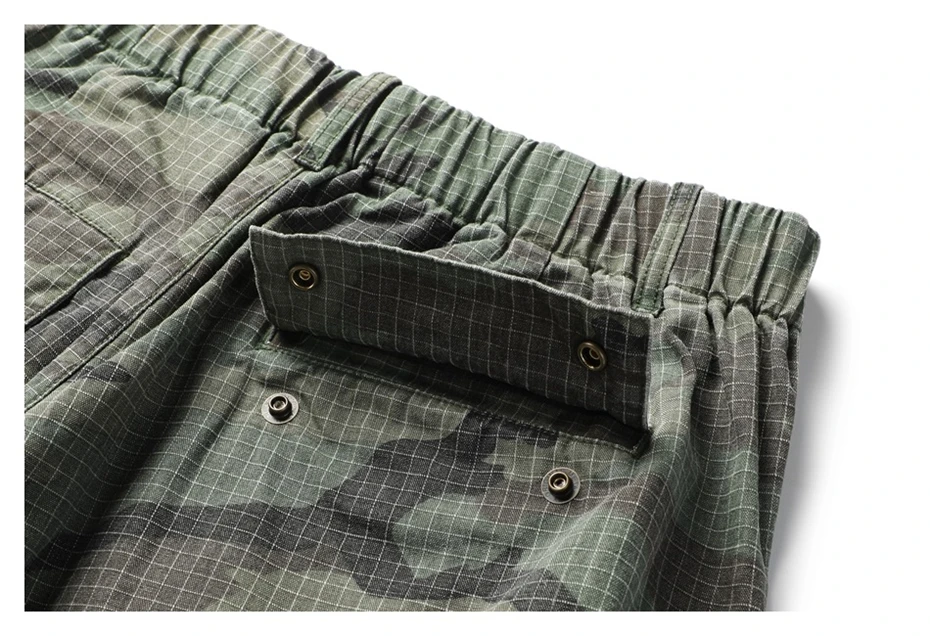 Men Camouflage Pants Cotton Casual Cargo Pant Men Streetwear Wide Leg Function Paratrooper Pants Cityboy Baggy Removable Trouser