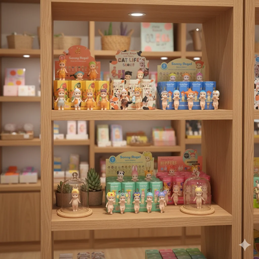 جديد Miniso Angel صندوق أعمى 20th الذكرى الحصاد سلسلة الفاكهة الخضار شخصيات كرتونية جمع الدمى لعب الاطفال عيد ميلاد