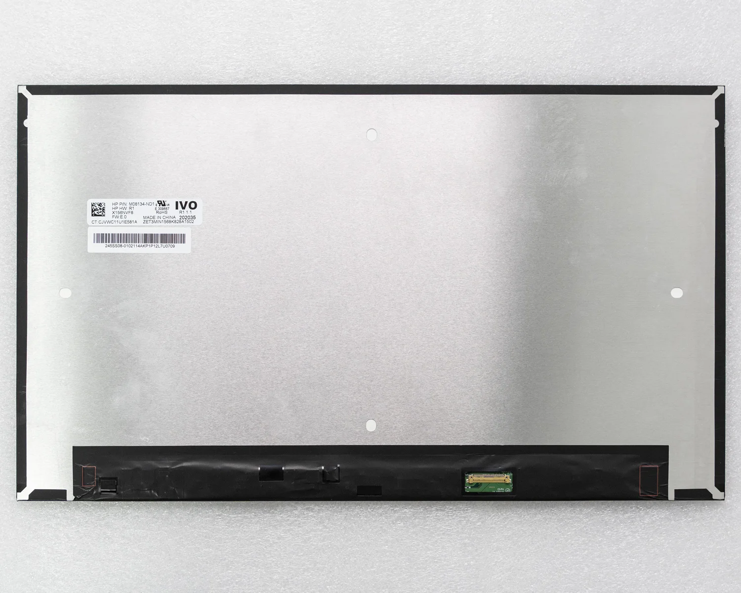 Imagem -02 - Painel de Tela Lcd Portátil para hp Elitebook Elitebook 850 g7 Fhd 30 Pinos Edp 15.6 X156nvf8 r1 1920x1080