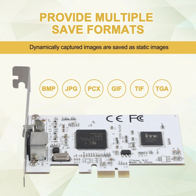 Imagem -05 - Pcie para av Surveillance hd Video Capture Card Imagem Expansão Card Resolução 640x480