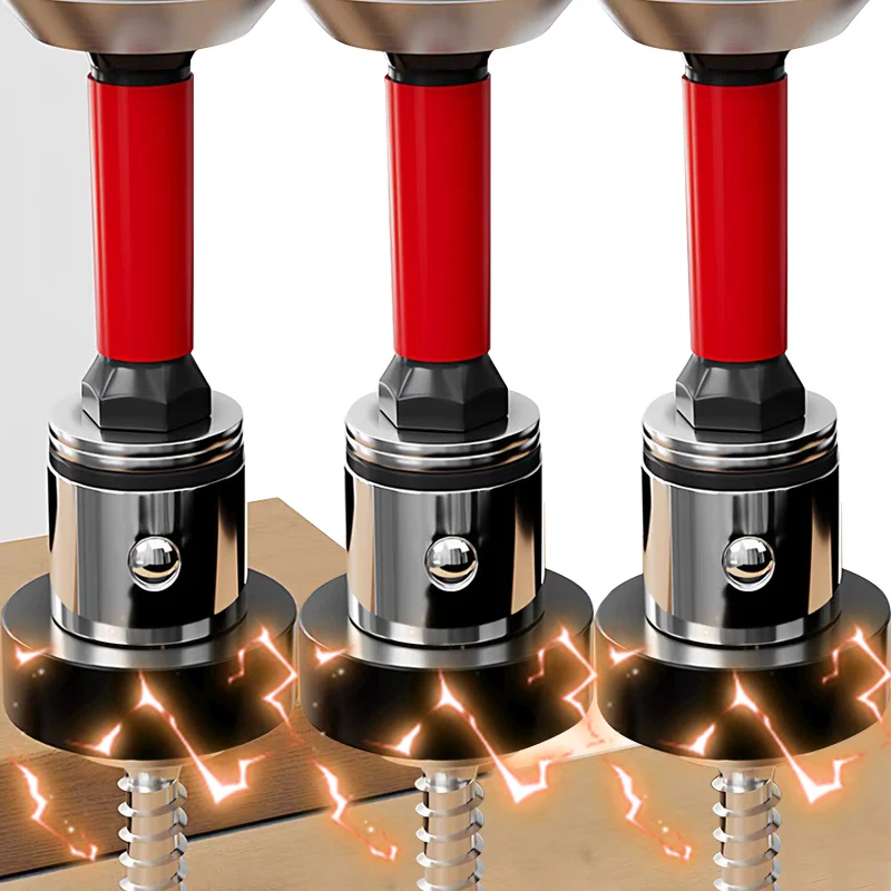 

Отвертки для позиционирования магнитного воротника, установочные винты для гипсокартона, домашние магнитные шестигранные установочные принадлежности для сверления с пакетной головкой