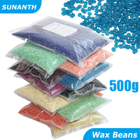 Hair Removal Wax Beads 500g/200g/50g For Wax Heater Painless Depilatory Waxing Body Hair Removal Beans Grooming Tool Unisex