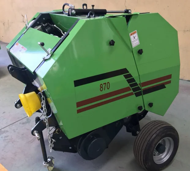 Agriculture Machinery Customized Mini Round Baler Hay Straw Round Net Baler MRB0850 Round Baler For Sale